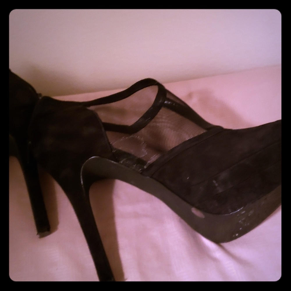 Black heels